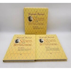 Jehane Benoit – My Secrets for Better Cooking Vol. I/II/III – Cookbook Set VG